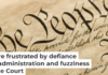The U.S. Constitution’s first three articles are getting a lot of attention these days. giftlegacy, iStock/Getty Images Plus